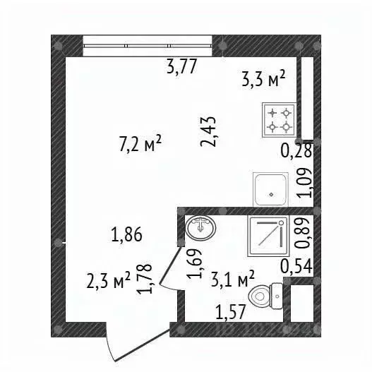 Студия Башкортостан, Уфа ул. Аксакова, 79 (23.0 м) - Фото 2