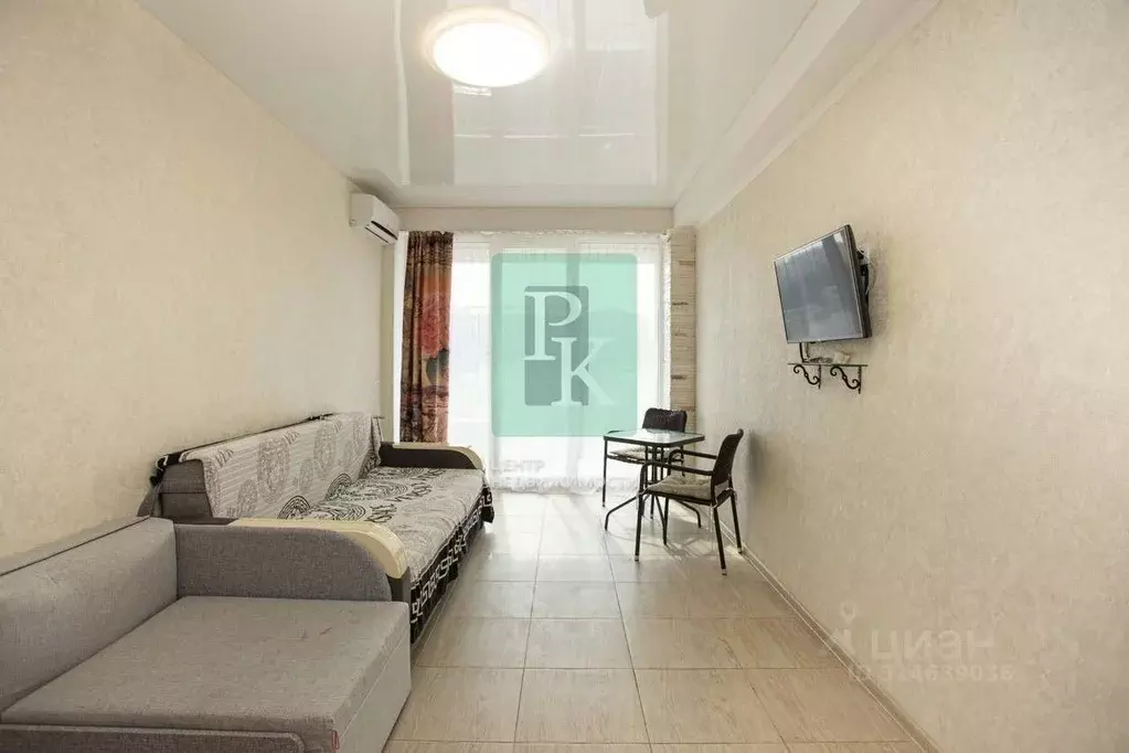 1-к кв. Севастополь ул. Пляж Омега, 8 (26.3 м) - Фото 1