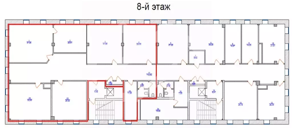 Помещение свободного назначения в Москва ул. 3-я Ямского Поля, 32 (740 ... - Фото 2
