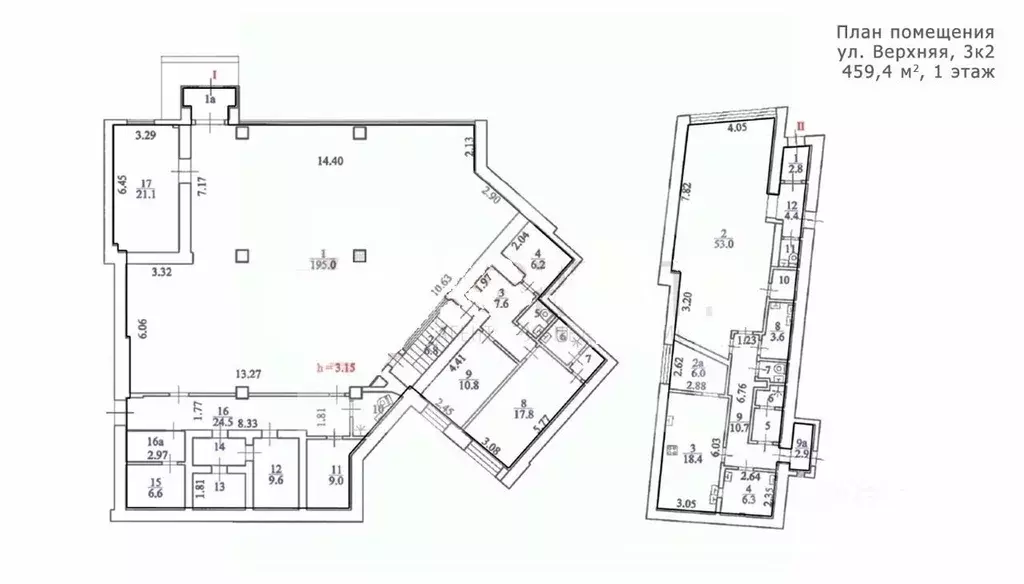 Помещение свободного назначения в Москва Верхняя ул., 3К2 (459 м) - Фото 2