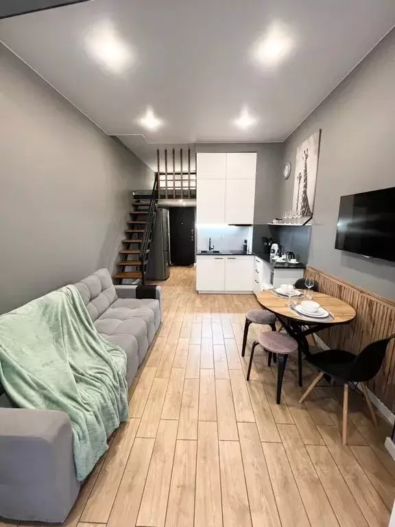 Студия Краснодарский край, Сириус пгт ул. Веселая, 82/1Б (30.0 м) - Фото 0