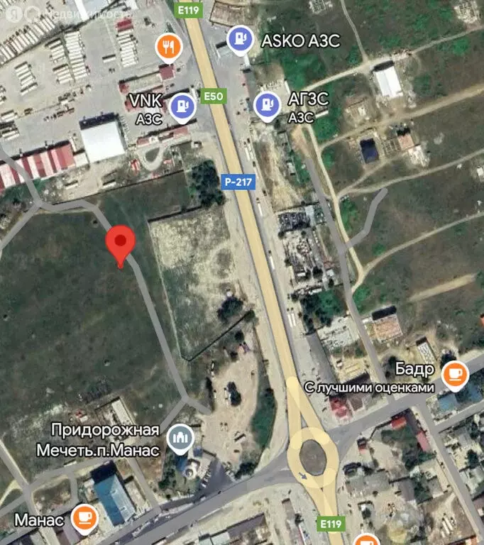 Участок в Манас, посёлок городского типа Манас (1 м) - Фото 1