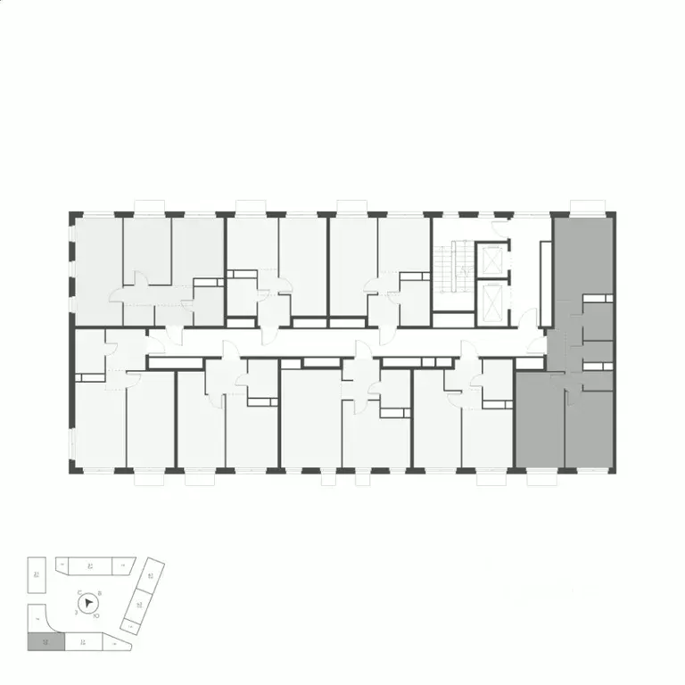 2-к кв. Москва проезд Проектируемый № 7021А (62.2 м) - Фото 1