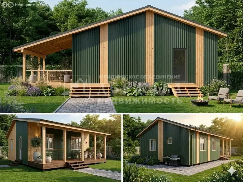 Дом в деревня Мозжуха, Центральная улица, 19А (60 м) - Фото 1