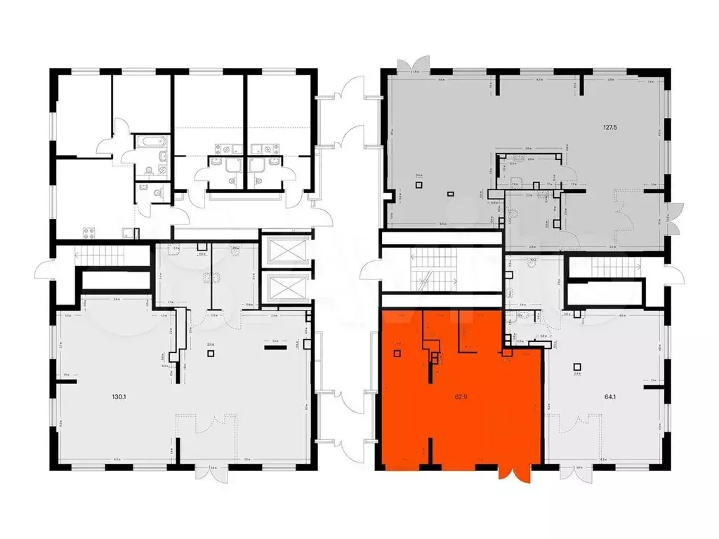 Продам помещение свободного назначения, 62.9 м - Фото 1