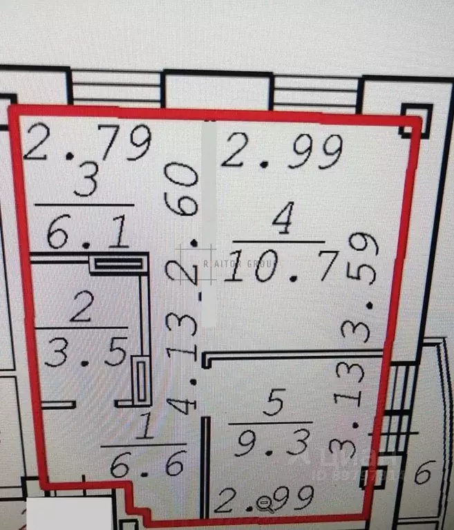 1-к кв. Новосибирская область, Новосибирск ул. Михаила Кулагина, 31 ... - Фото 2