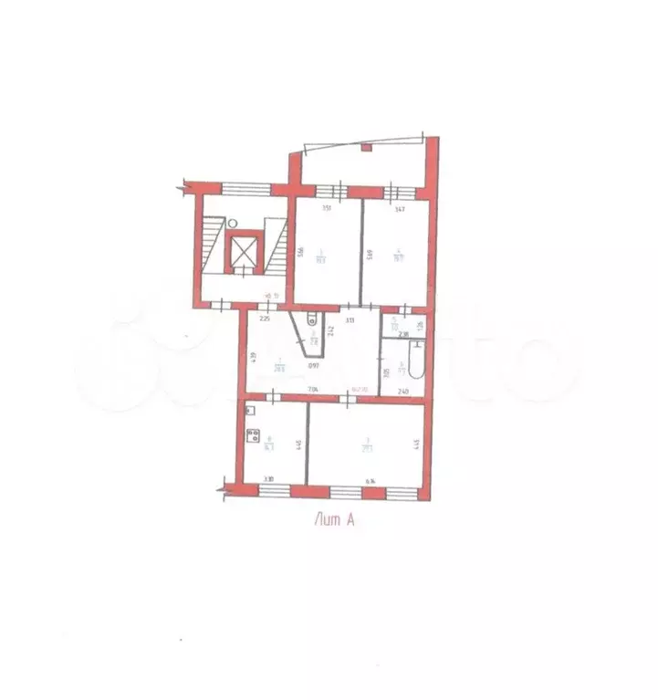 5-к. квартира, 123,5 м, 2/6 эт. - Фото 0