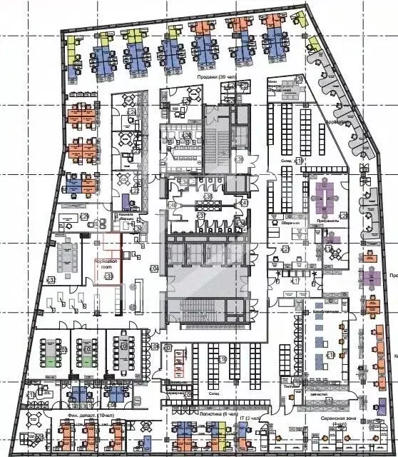 Помещение свободного назначения в Москва Нахимовский просп., 58 (2084 ... - Фото 2