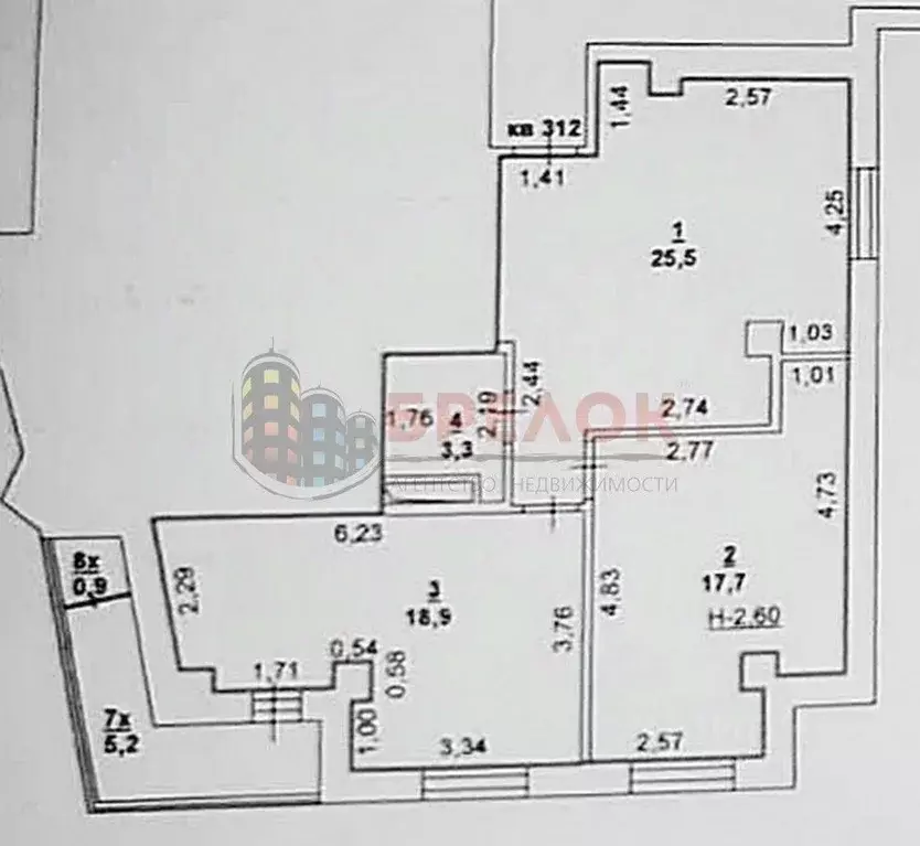 3-к кв. Ростовская область, Ростов-на-Дону Новое Поселение мкр, ул. ... - Фото 1