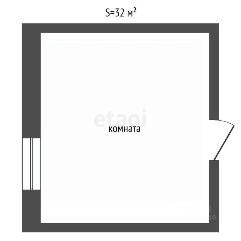 1-к кв. Тюменская область, Заводоуковский муниципальный округ, с. ... - Фото 1