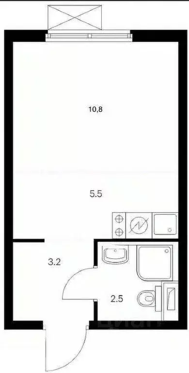 Студия Москва Никольские Луга жилой комплекс, 2.1 (22.0 м) - Фото 0