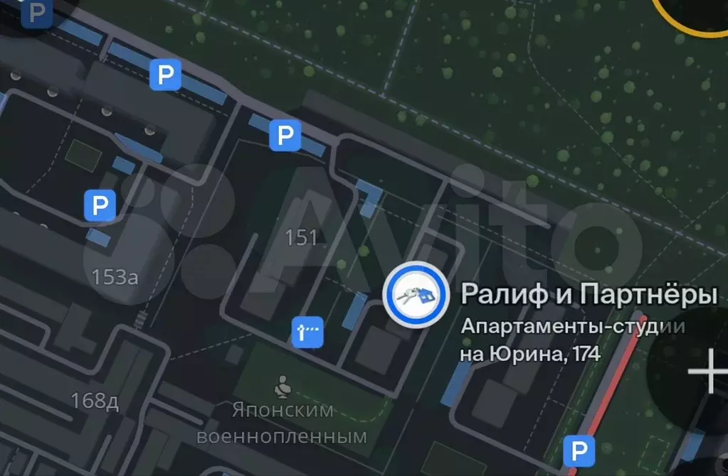 Апартаменты-студия, 22 м, 4/4 эт. - Фото 0
