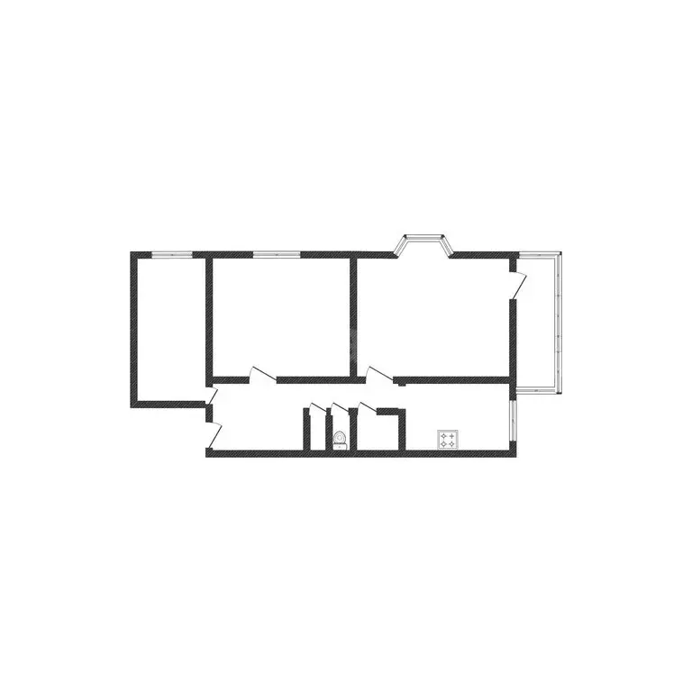 3-комнатная квартира: Ангарск, 31-й квартал, 10 (61.1 м) - Фото 1
