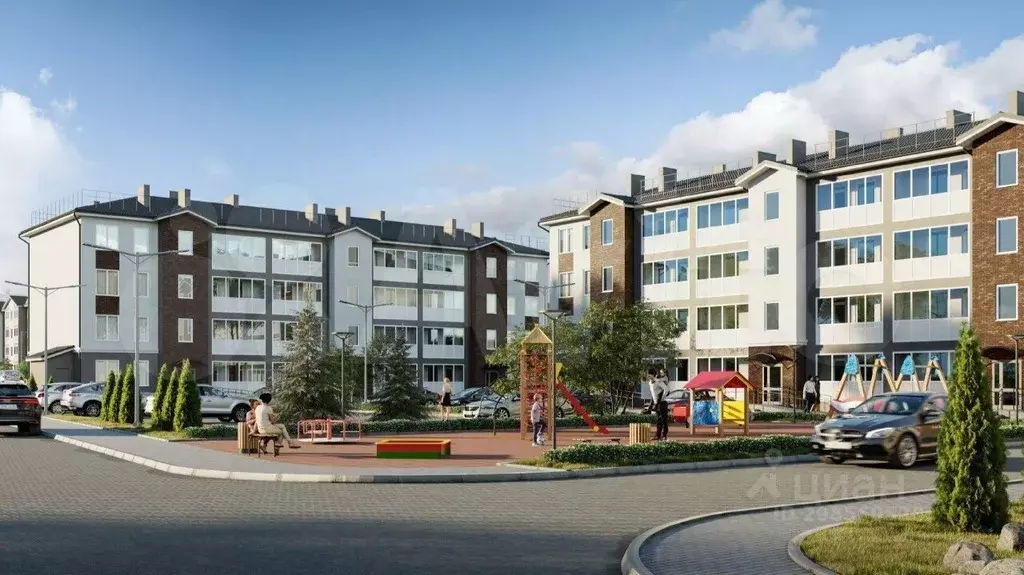 3-к. квартира, 58,8 м, 4/4 эт. - Фото 0