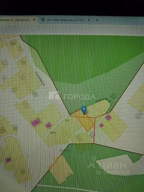 Участок в Новосибирская область, Тогучинский район, Биолог СТ ул. ... - Фото 1
