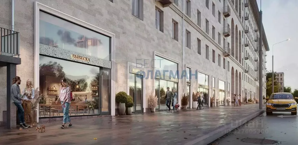 Помещение свободного назначения в Москва Ленинский просп., 70/11 (18 ... - Фото 1