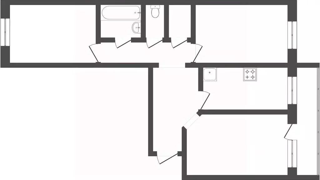 3-к кв. Тюменская область, Тюмень Широтная ул., 134к2 (85.3 м) - Фото 2