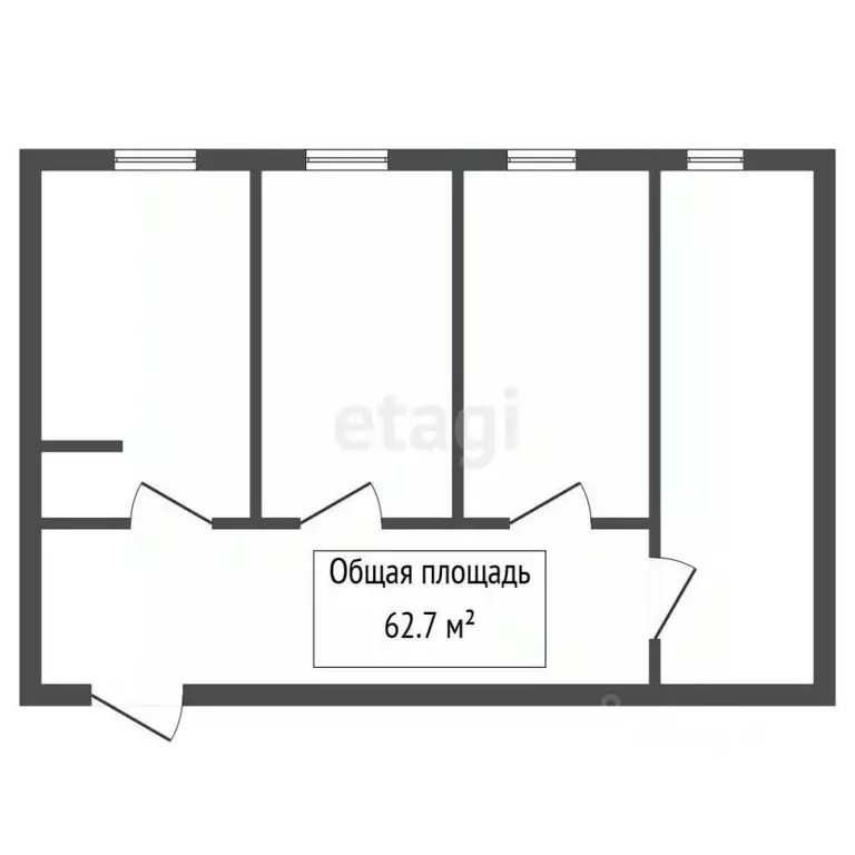 Офис в Кемеровская область, Кемерово Кузнецкий просп., 17 (63 м) - Фото 2