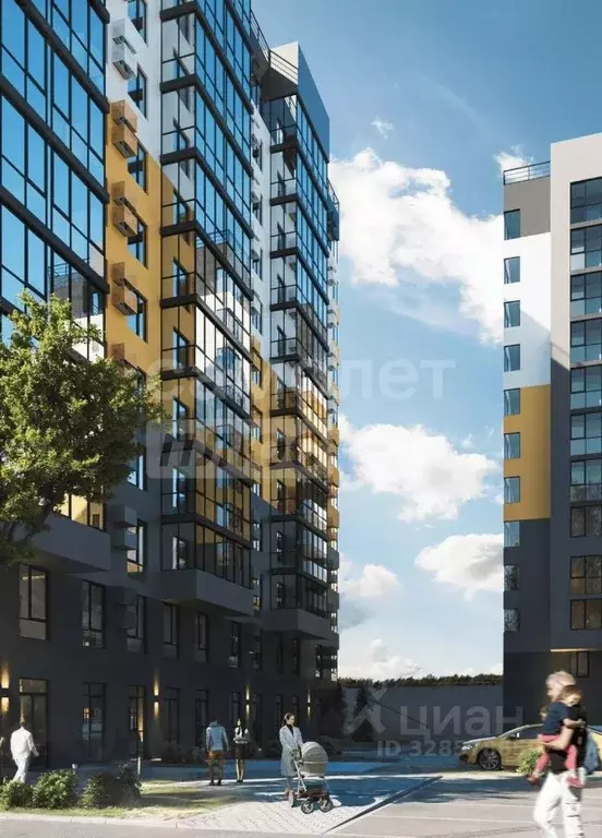 1-к кв. Крым, Симферопольский район, Молодежное пгт ул. Парковая, 3 ... - Фото 1