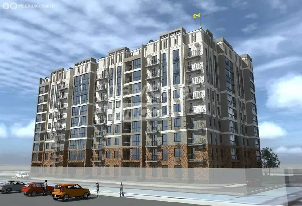 1-комнатная квартира: Элиста, улица С.М. Будённого, 1 (32.46 м) - Фото 2