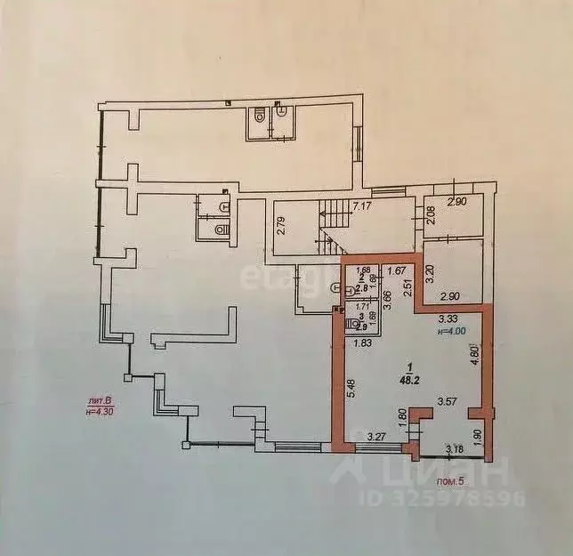 Помещение свободного назначения в Краснодарский край, Ейск Западная ... - Фото 2