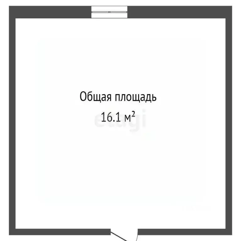 Комната Брянская область, Дятьково 12-й мкр, 6А (16.1 м) - Фото 1