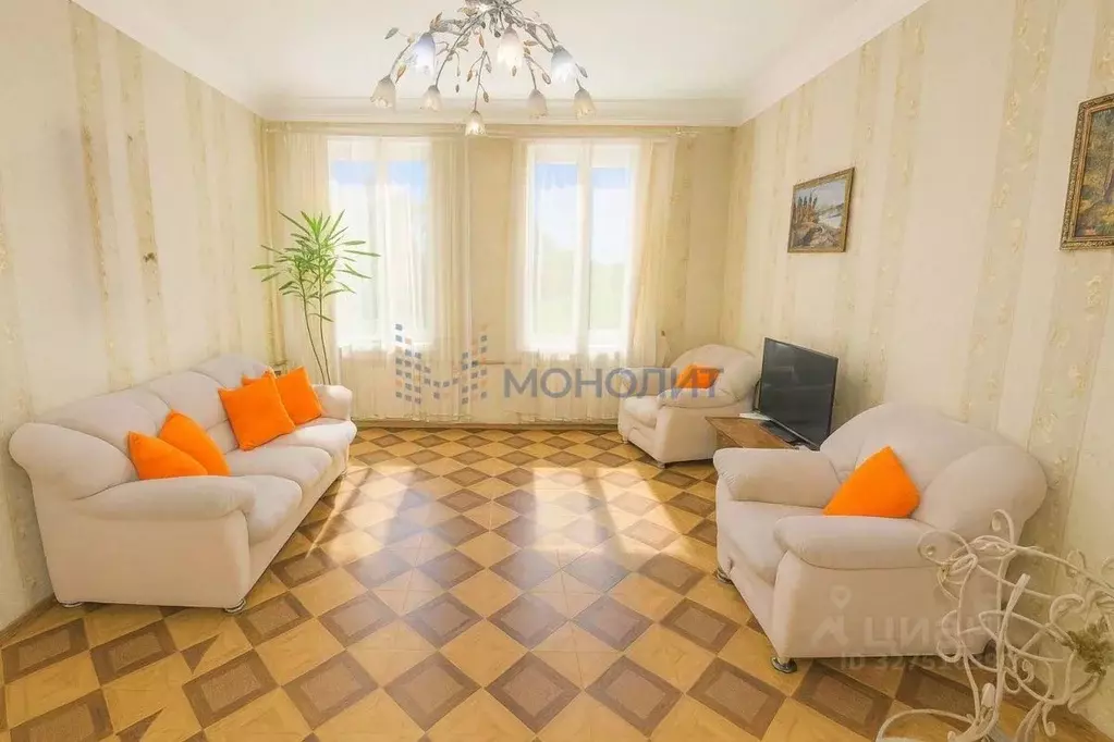 3-к кв. Чувашия, Чебоксары ул. Бондарева, 15 (84.8 м) - Фото 1