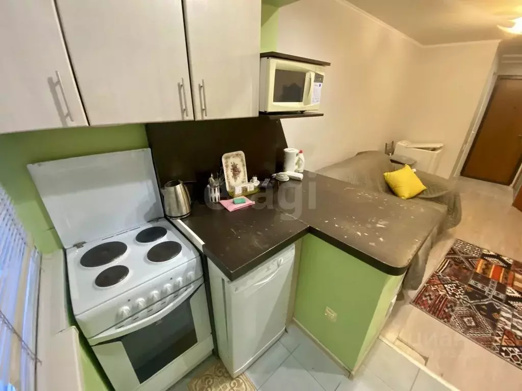 Студия Тюменская область, Тюмень ул. Мельникайте, 113 (13.3 м) - Фото 1