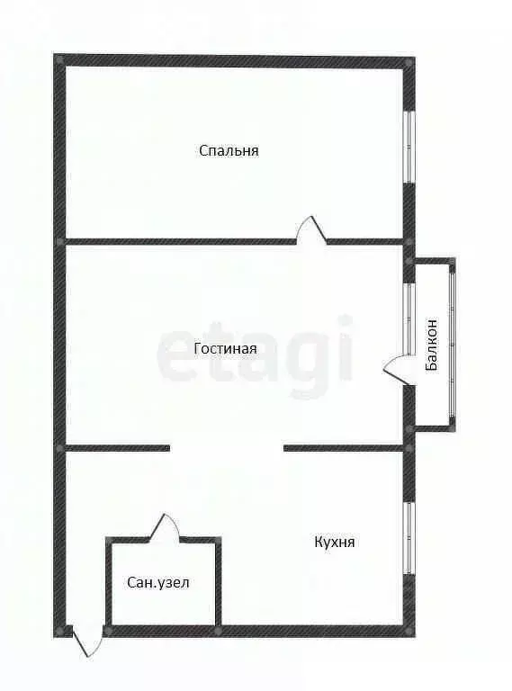 2-к кв. Приморский край, Владивосток ул. Кирова, 2 (44.5 м) - Фото 1