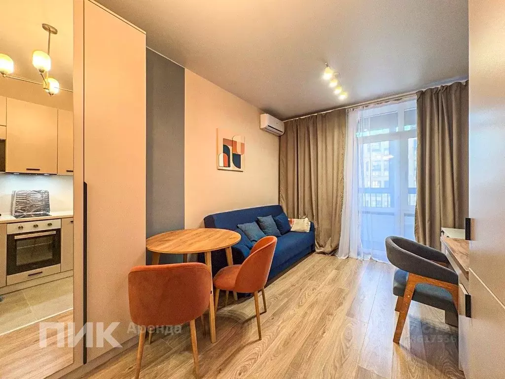 Студия Москва № 160 кв-л, 1Вк2 (22.0 м) - Фото 2