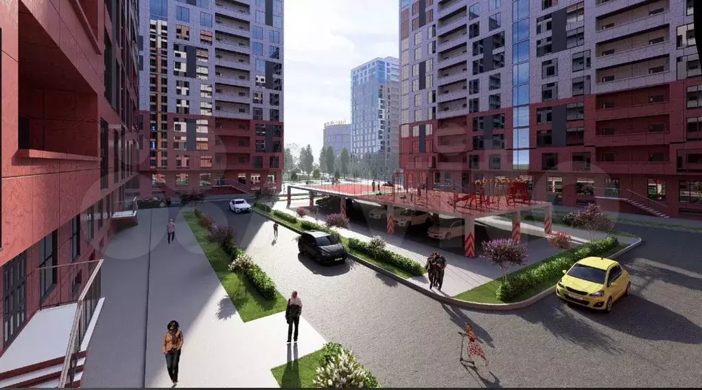 2-к. квартира, 76 м, 6/8 эт. - Фото 1