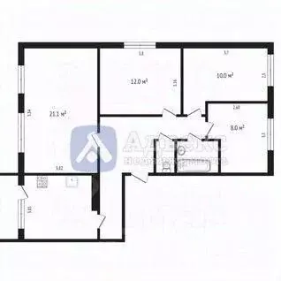 4-к кв. Тюменская область, Тюмень Широтная ул., 69 (76.6 м) - Фото 2