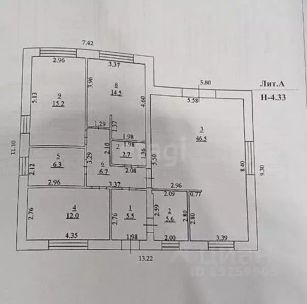Дом в Липецкая область, Липецкий муниципальный округ, с. Большая ... - Фото 2