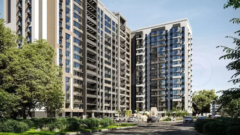Квартира-студия, 27,7 м, 8/16 эт. - Фото 1