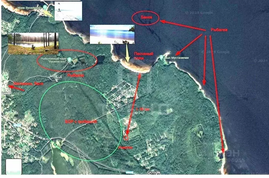 Участок в Ленинградская область, Приозерский район, Ларионовское ... - Фото 2