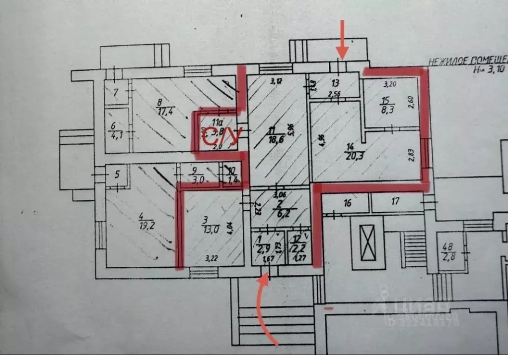 Офис в Калужская область, Обнинск ул. Горького, 62 (79 м) - Фото 2