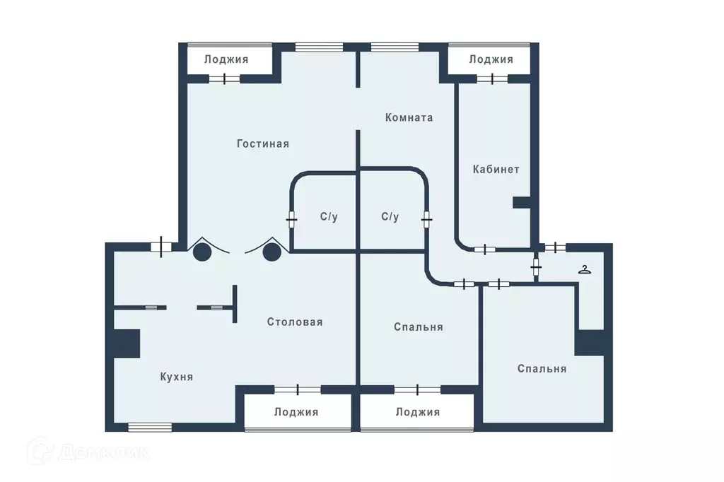 Продаётся 5-к квартира, 219 м - Фото 1