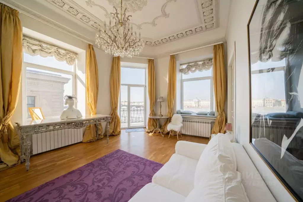 3-к кв. Санкт-Петербург Английская наб., 20 (118.0 м) - Фото 1