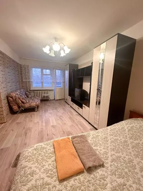 1-к кв. Карелия, Петрозаводск Октябрьский просп., 14Б (30.6 м) - Фото 1