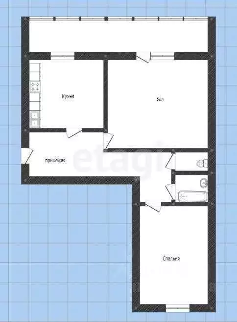 2-к кв. Владимирская область, Муром пос. Кондраково, ул. Зеленая, 10 ... - Фото 2