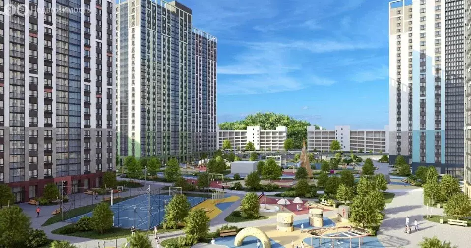 1-комнатная квартира: Тула, улица Академика Насоновой, 22 (40.87 м) - Фото 1