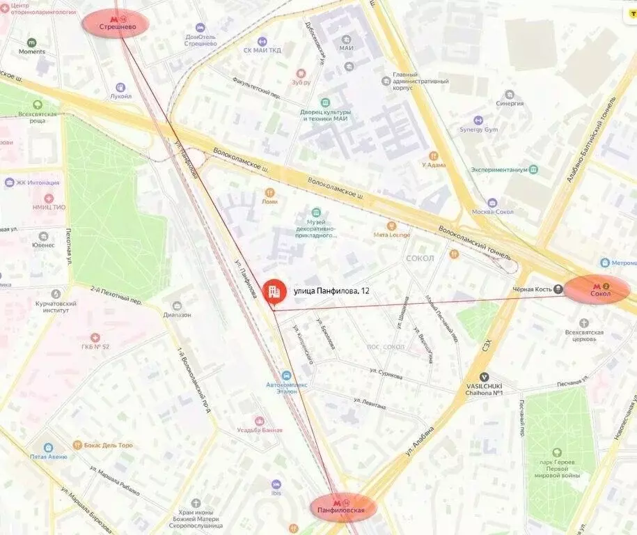 Помещение свободного назначения в Москва ул. Панфилова, 12 (359 м) - Фото 2