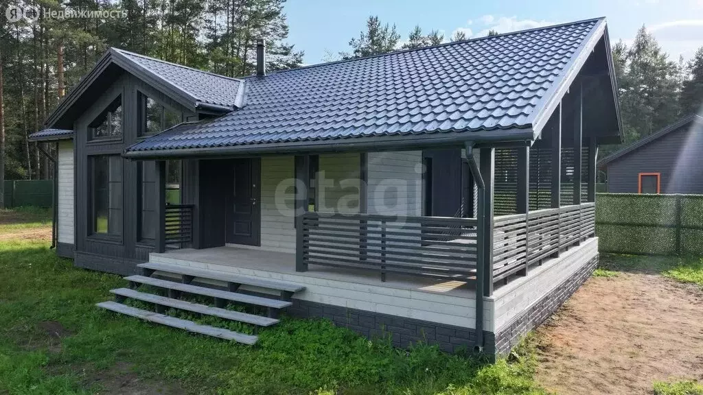 Дом в городской посёлок Будогощь, Октябрьская улица (126 м) - Фото 1