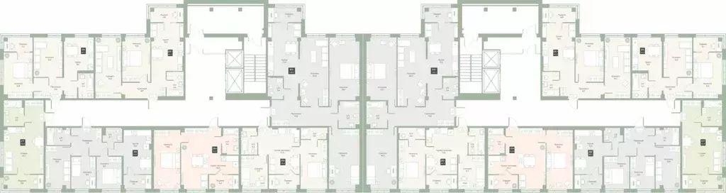 2-к кв. Курганская область, Курган Заозерный жилрайон, 6А мкр, ул. ... - Фото 2