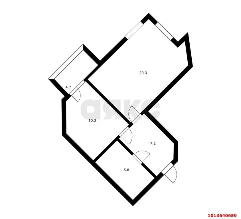 1-комнатная квартира: Краснодар, микрорайон 2-я Площадка, улица ... - Фото 0