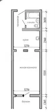 1-к. квартира, 34,1 м, 5/12 эт. - Фото 0