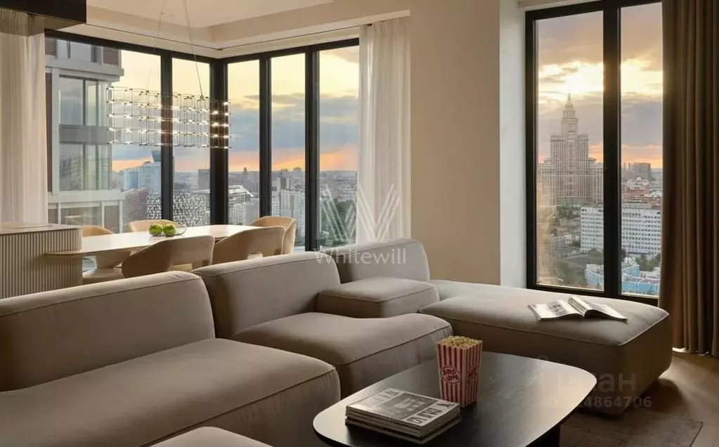 4-к кв. Москва Ленинградский просп., 37/6 (138.0 м) - Фото 2