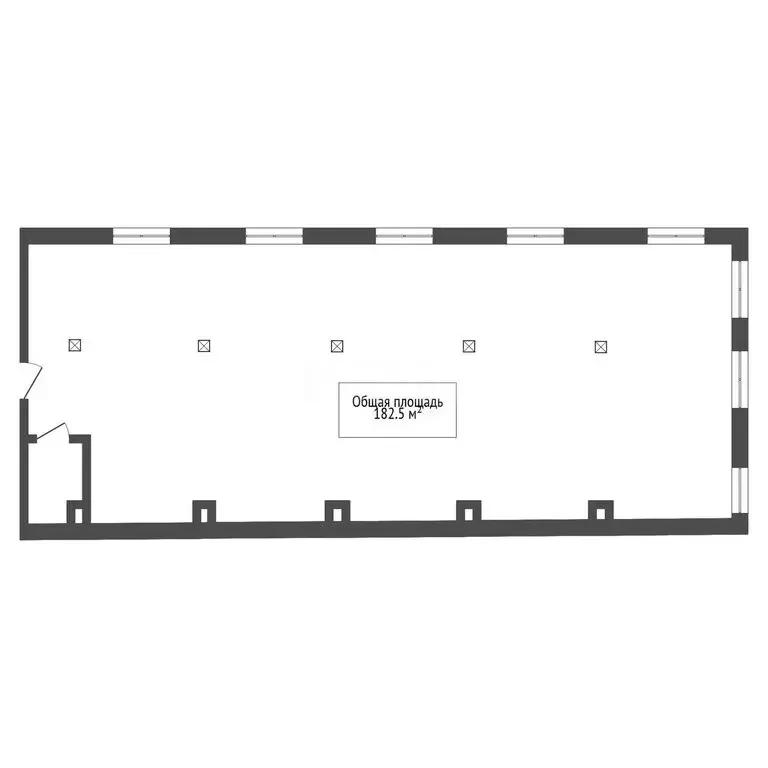 Помещение свободного назначения (182.5 м) - Фото 1
