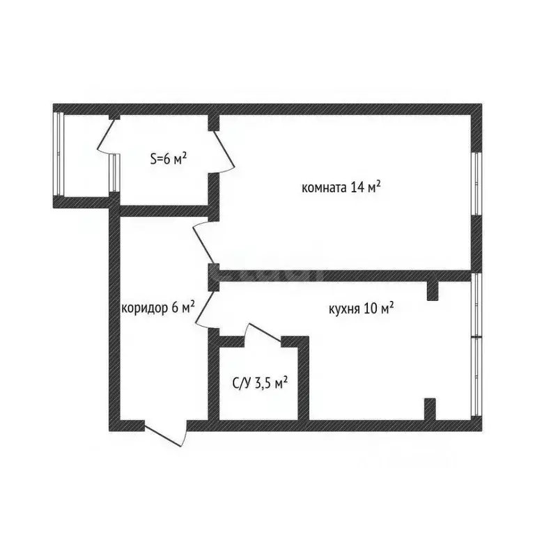 2-к кв. Адыгея, Майкоп ул. Жуковского, 5 (39.3 м) - Фото 2