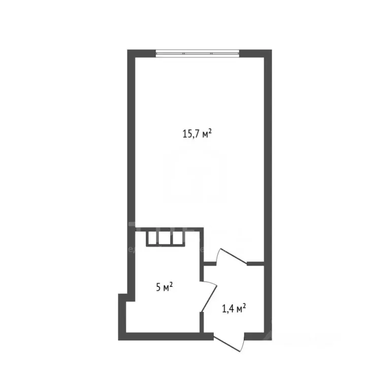Студия Ленинградская область, Мурино Всеволожский район, ул. Шоссе в ... - Фото 2